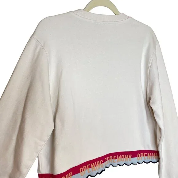Opening Ceremony Cropped Sweatshirt, L - Picture 6 of 8